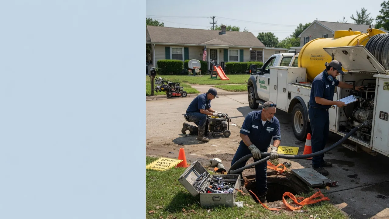 Septic Tank Pumping in Caldwell, TX near me